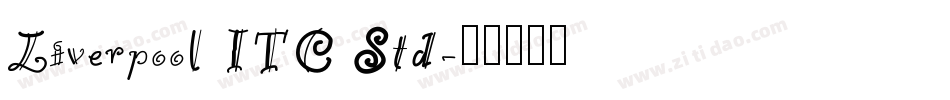 Liverpool ITC Std字体转换